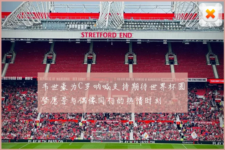 韦世豪为C罗呐喊支持期待世界杯圆梦愿景与偶像同行的热情时刻